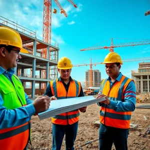 BIM Technology at a construction site in Sabah