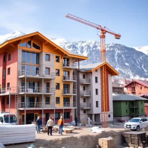 Construction of Cold Spring Apartments in Tannersville