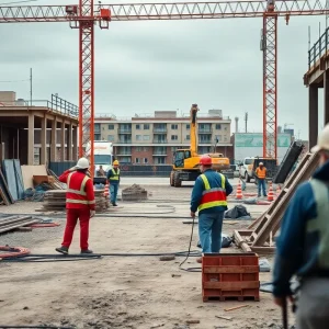 Construction site in Long Island facing job declines
