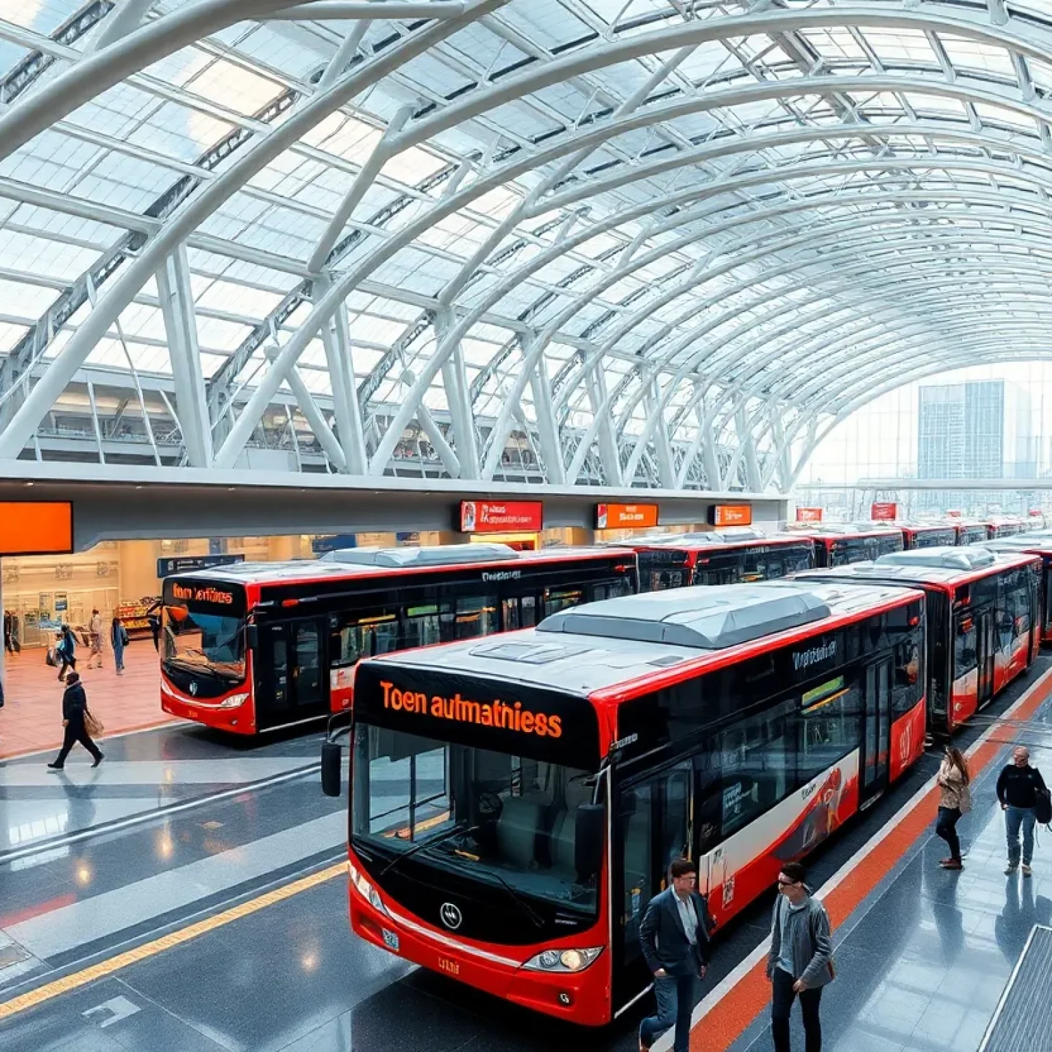 Conceptual design of the new Midtown Bus Terminal