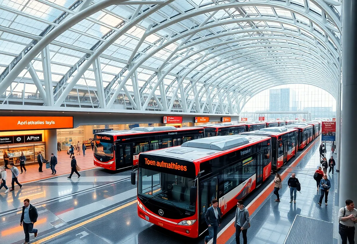 Conceptual design of the new Midtown Bus Terminal