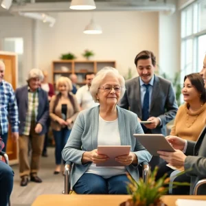 Lenders discussing financing options for senior housing facilities