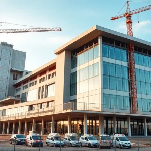 Construction of White Plains Hospital Expansion