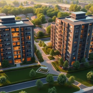 Rendering of Blue Hill Luxury Apartments in Watchung