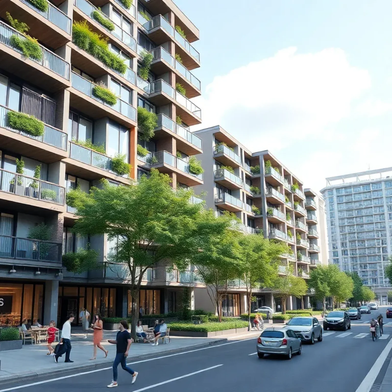 Rendering of the new affordable housing complex in San Jose