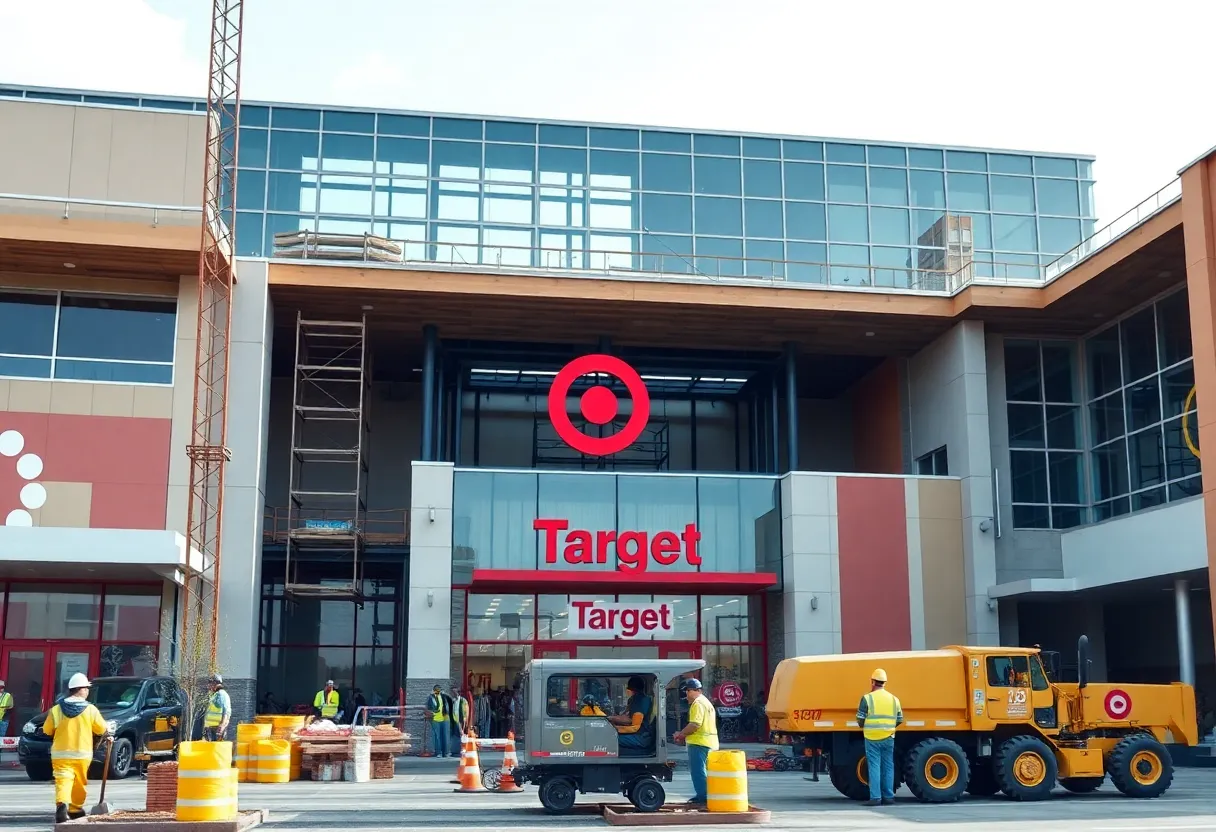 Construction site of Willows Shopping Center in Cookeville