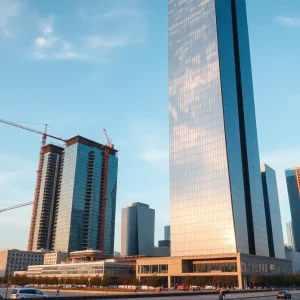 New megatower of JPMorgan Chase in New York City