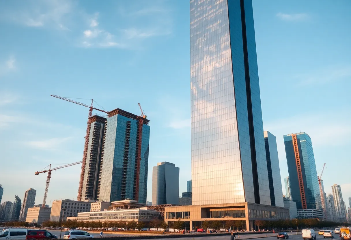 New megatower of JPMorgan Chase in New York City